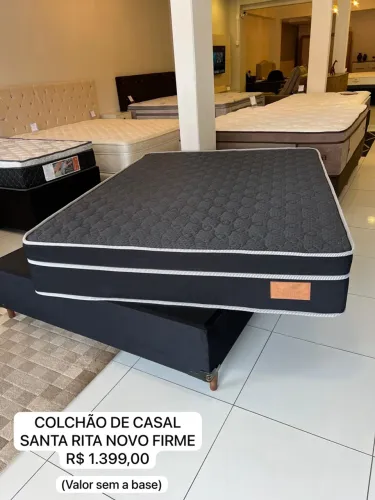 Colchão de Casal SANTA RITA Novo Firme (Valor sem a Base ) - ENTREGAMOS