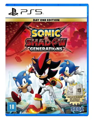 Sonic Shadow Generations PS5 - Day One Ed. Lacrado 