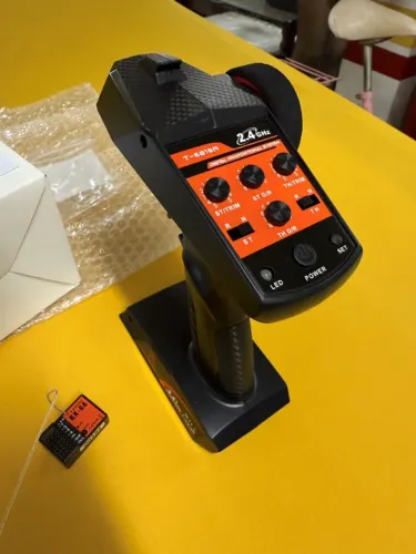 Rádio Transmissor Controle Remoto 2.4GHz original HPI Rovan Baja 5B - Com receptor 4 canal