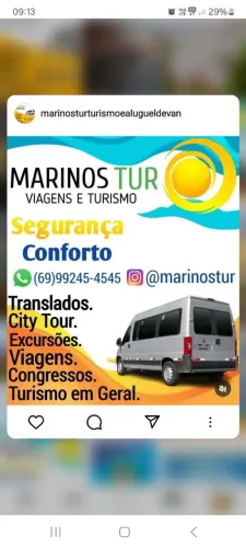 Locação de vans