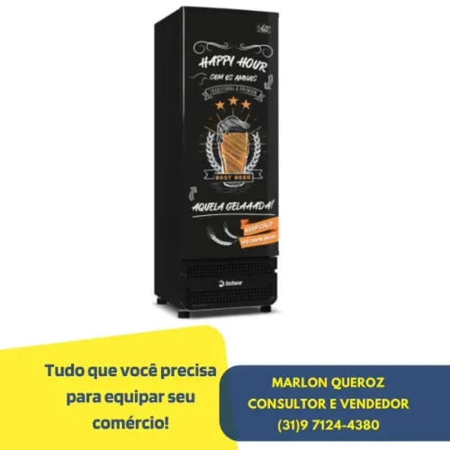 Cervejeira 560 Litros Porta Cega Imbera