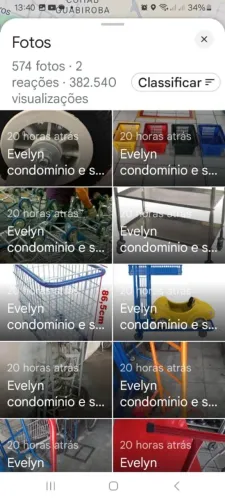 Reforma e venda de carrinho de compras - Novo