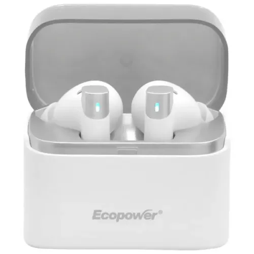  Fone de Ouvido Ecopower EP-H111 TWS / Bluetooth - Branco