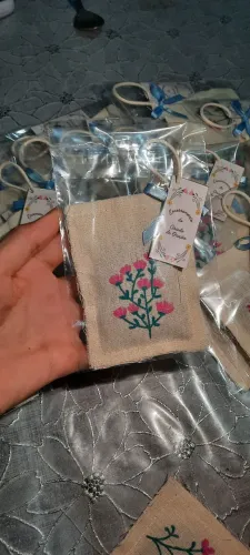 Sachê perfumado para lembrancinhas