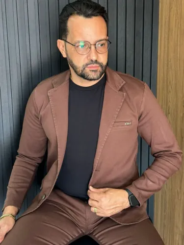 Conjuntos Blazer e Calça sporfinno Masculinos 