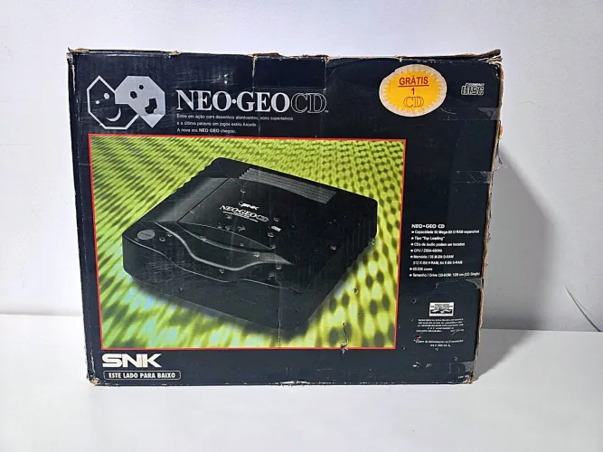 Neo Geo CD - Console SNK - Clássico!