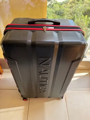 Mala de Viagem Nautica 32kg cor grafite