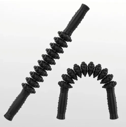 Bastão de massagem dobrável para relaxamento muscular 