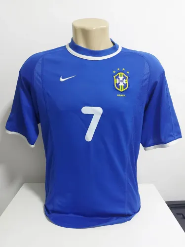 Camisa Brasil Seleção Brasileira 2000 2001