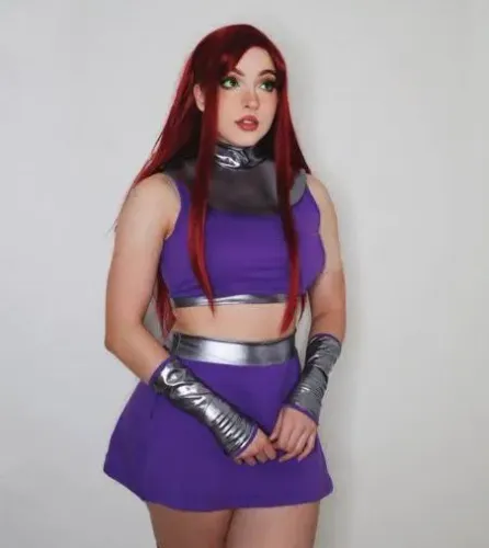 Fantasia Cosplay Estelar Teen Titans