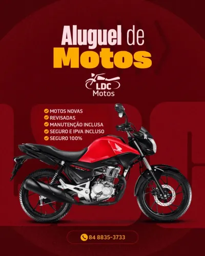 ALUGUEL DE MOTOS