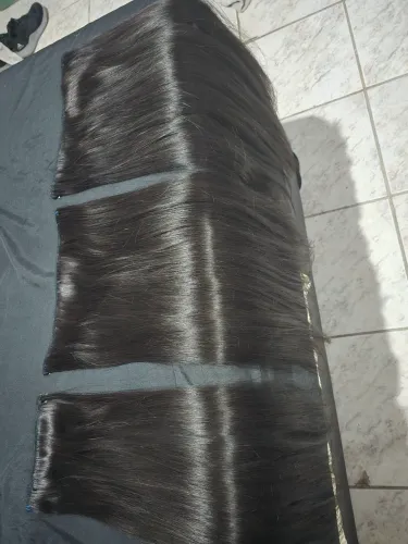 Mega Hair brasileiro 60 cm 200g muito cheio liso
