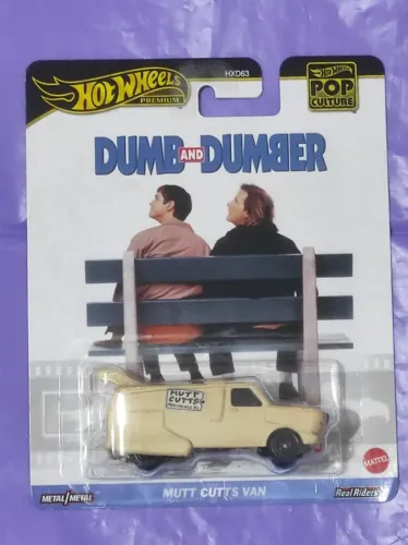 HOT WHEELS PREMIUM DUMB AND DUMBER - MUTT CUTTS VAN JBL80