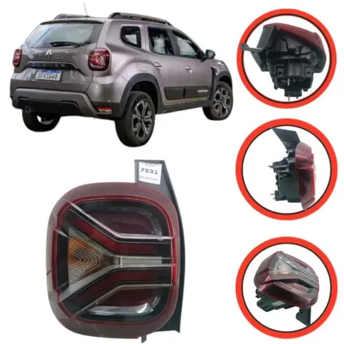 Lanterna Traseira Esquerda Renault Duster 2024 2025 265502720r   ETQ7531