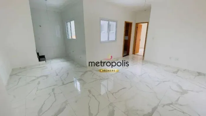 Cobertura à venda, 117 m² por R$ 638.000,00 - Vila Scarpelli - Santo André/SP