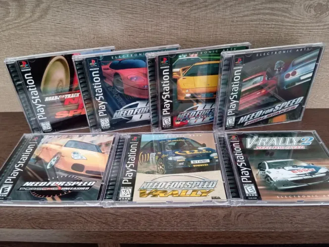 Coleção Need for Speed para PS1 (REPRÔ) Leia