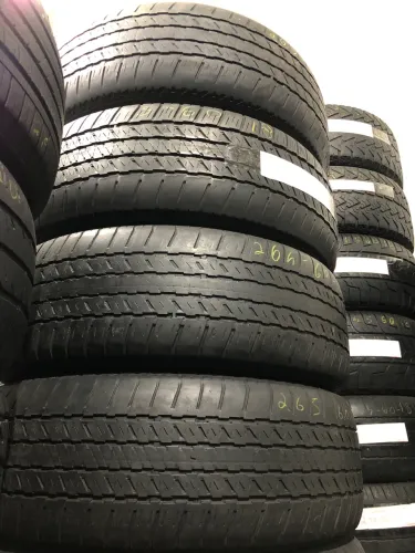 Pneus 265/60/18 Bridgestone os 4por 600$ meia vida originais 