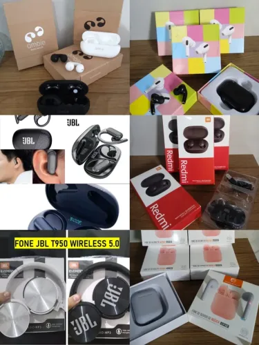 promoção Fone Bluetooth 5.1 - Sem Fio Som Potente e Bateria Longa Últimas Unidades
