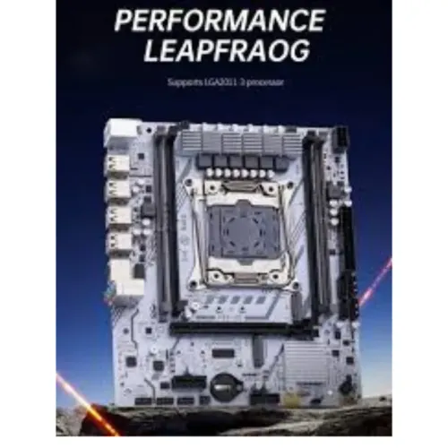 Placa Mãe X99-H5 QIYIDA LGA 2011-3 DDR4 Com 2 Slot NVME M.2 Suporta 128 GB Meméria 4X 32GB