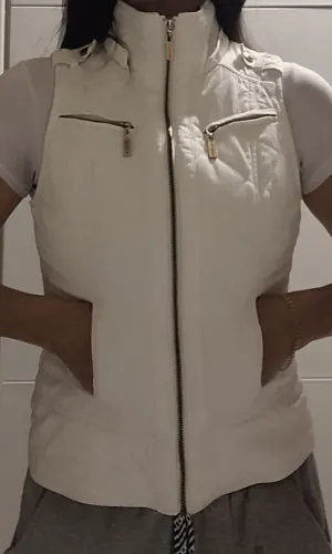 colete branco Guess