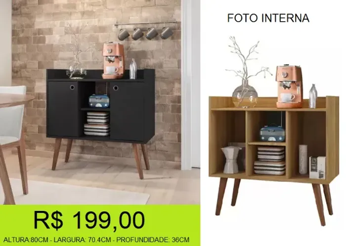 Aparador a pronta entrega - em até 10x sem juros