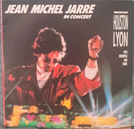 LP Vinil Jean Michel Jarre In Concert - Houston/Lyon