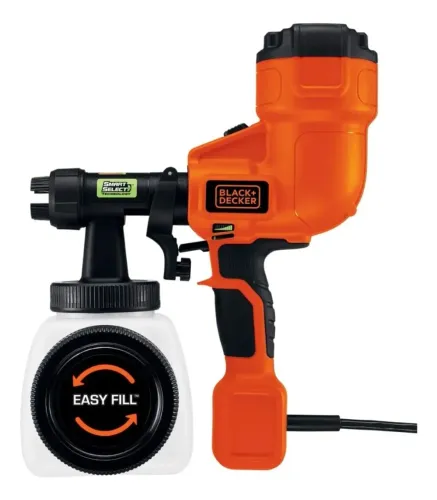 Pistola de Pintura e Pulverização Black Decker