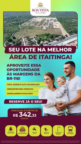 Loteamento Boa Vista em Itaitinga