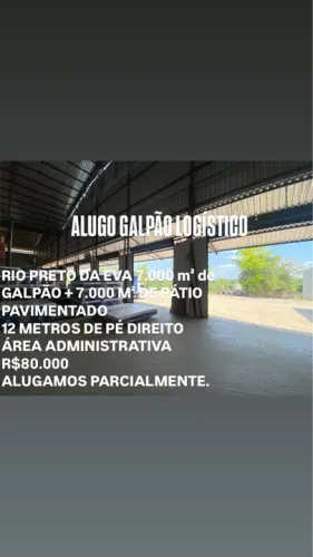 GALPÂO LOGISTÍCO 14.000M² - RIO PRETO DA EVA