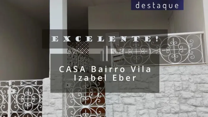 CASA PARA LOCAÇÃO NO BAIRRO VILA IZABEL EBER EM JUNDIAI