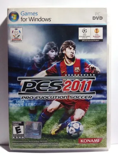 Jogo Pc Pes 2011 - Pro Evolution Soccer - Original - Mídia Física