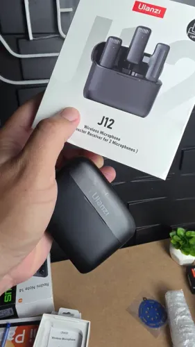 Microfone Ulanzi J12 para iphone