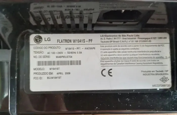 Monitor LG 18.5 (Leia)