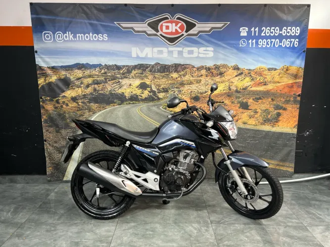 HONDA CG 160 TITAN 2023 CINZA