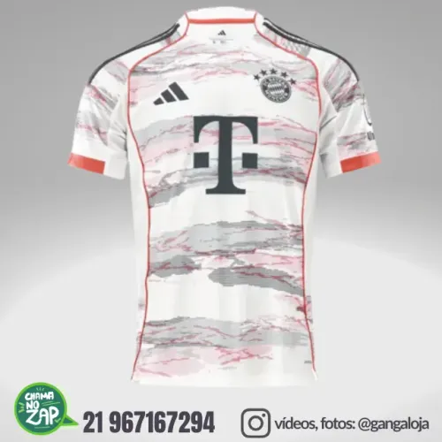 Camisa Bayern de Munique Away 2025/26 - Torcedor Adidas Masculino