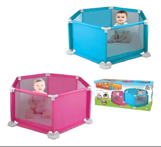Cercado para Bebê Colorido e Seguro