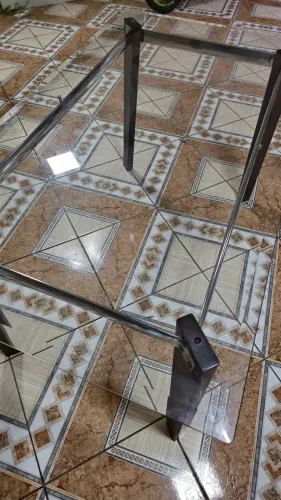 Mesa de vidro 6 lugares