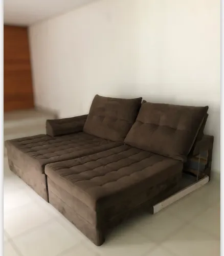 Sofá chaise retratil luxo