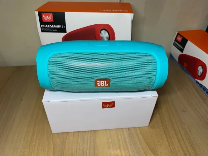Caixa de Som JBL Charge Mini 3+ com qualidade e garantia