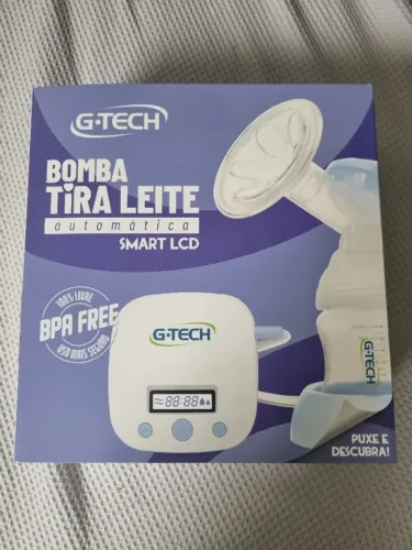 BOMBA TIRA LEITE MATERNO AUTOMATICA SMART LCD G-TECH