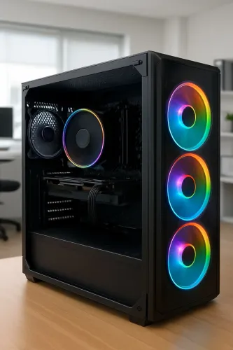 Pc gamer Ryzen 5 5500 16gb Rx 5808gb
