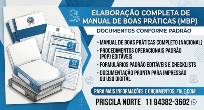 Elaboração de manuais formulários para sistema de gestão da qualidade