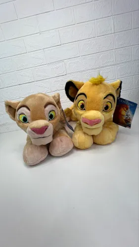 Pelucias Rei Leão Simba e Nala