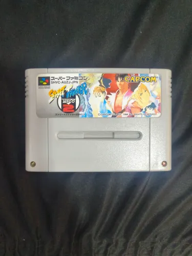 Street fighters zero 2 original super famicon