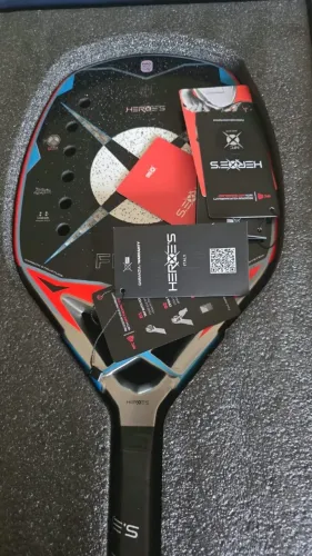 Raquete Beach Tennis Heroes Fierce Balance 26 Peso 325 Original Nunca Usada