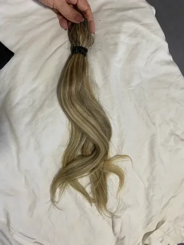 Cabelos para mega Hair 100 gramas cabeça completa na queratina