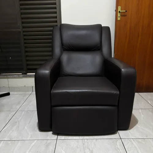 Poltrona 200kg - Poltrona do papai reclinável e resistente, nova