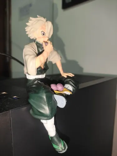 Action figure Sanemi shinazugawa, Boneco demon Slayer 