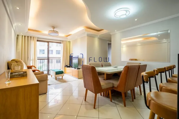 Apartamento Para Venda Barra Funda, 3 Quartos, 1 Suíte, 2 Vagas, 93m² - (condomínio Cores 