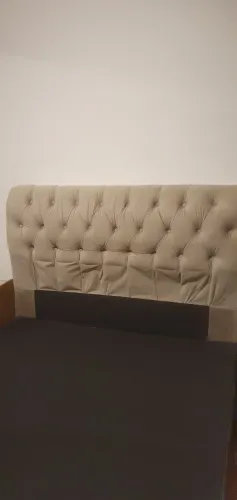 Cama box e cabeceira casal (Preço baixo para vender rápido)
